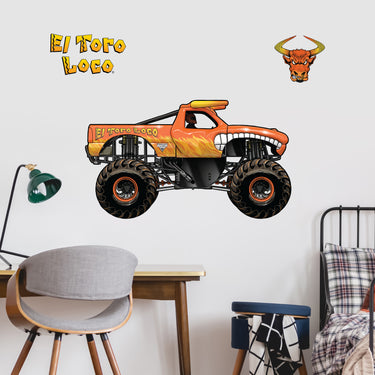 Monster Jam El Toro Loco Wall Decal